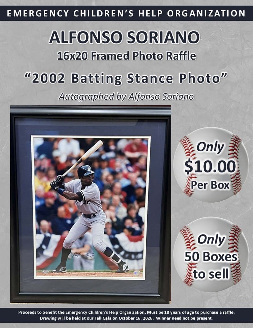Alfonso Soriano Raffle